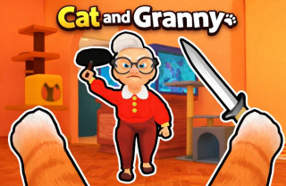Cat And Granny Cat And Granny img