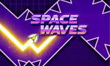Space Waves background
